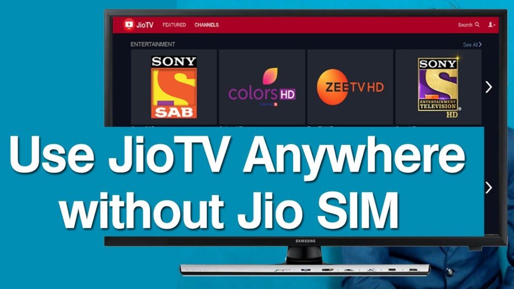 jiotv web version without jio sim