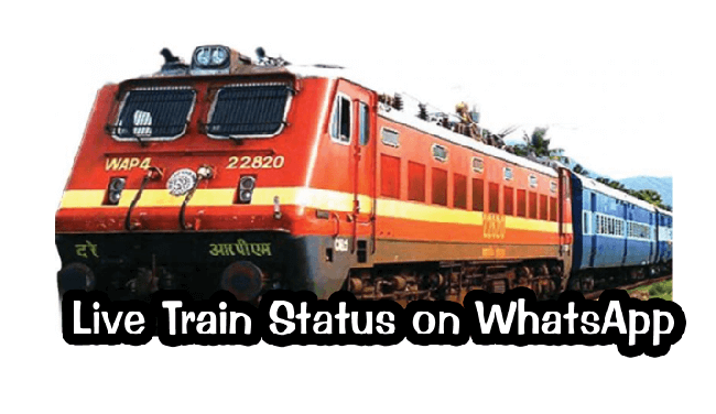 train live status whatsapp