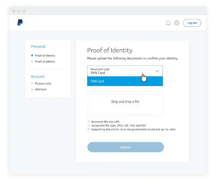 PayPal क्या है? PayPal पर अकाउंट कैसे बनाये पूरी जानकारी 8 paypal kyc kaise kare